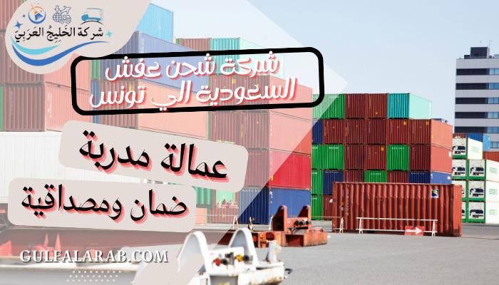 شركة شحن عفش السعودية الي تونس