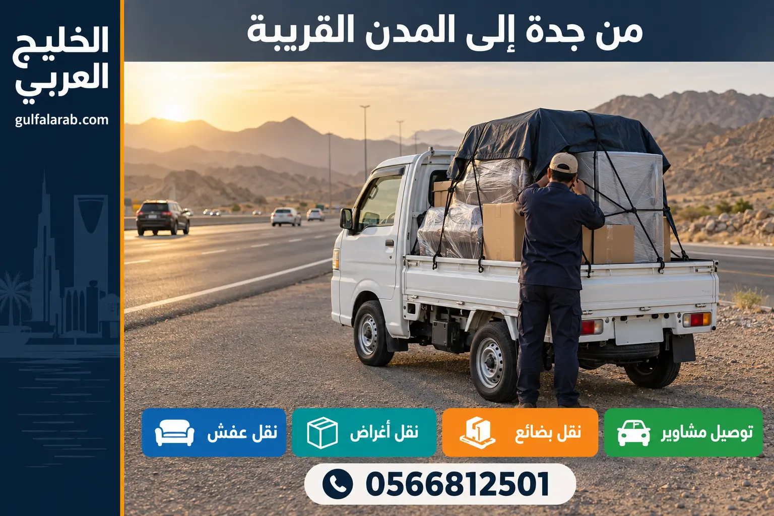 دباب نقل أغراض من جدة إلى مكة والمدن القريبة