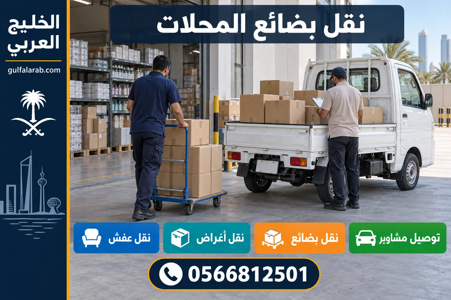 دباب نقل بضائع وكراتين للمحلات في جدة