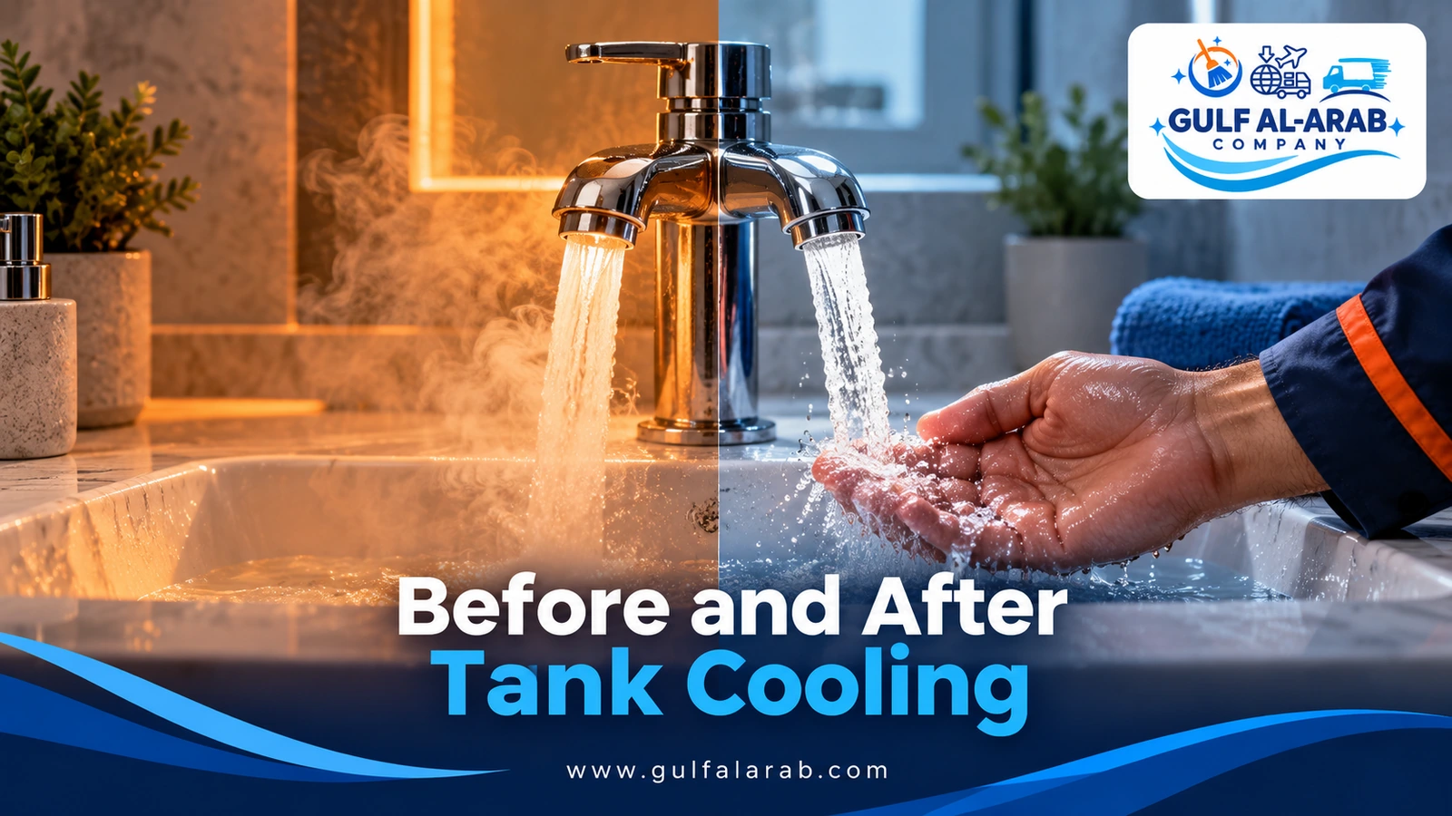 Before and After Tank Cooling