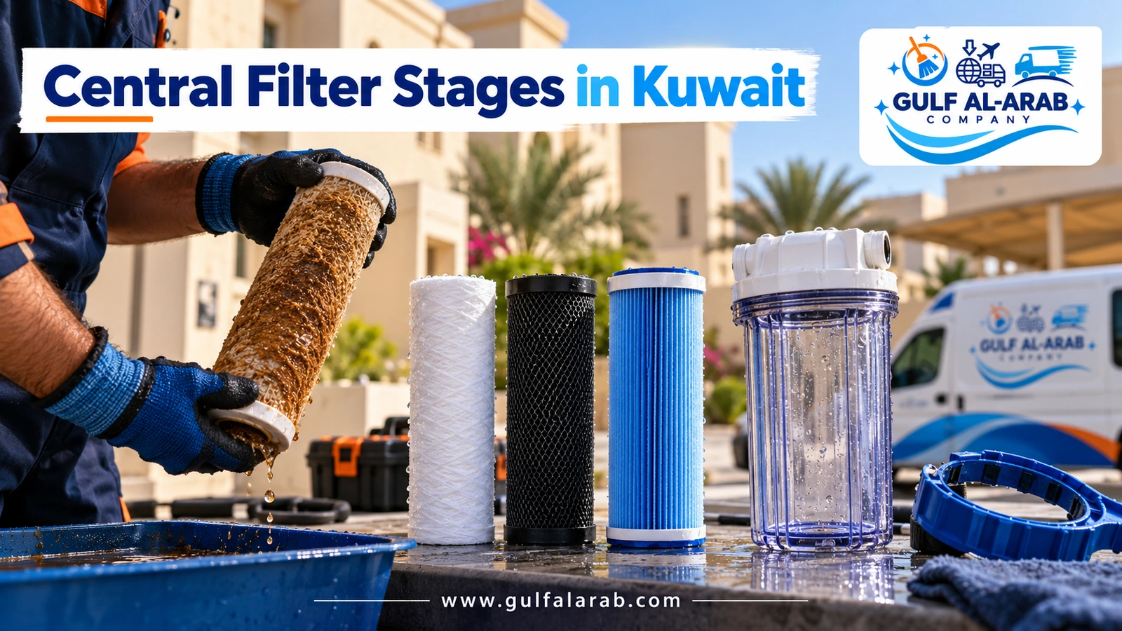 Central filter stage cartridges in Kuwait