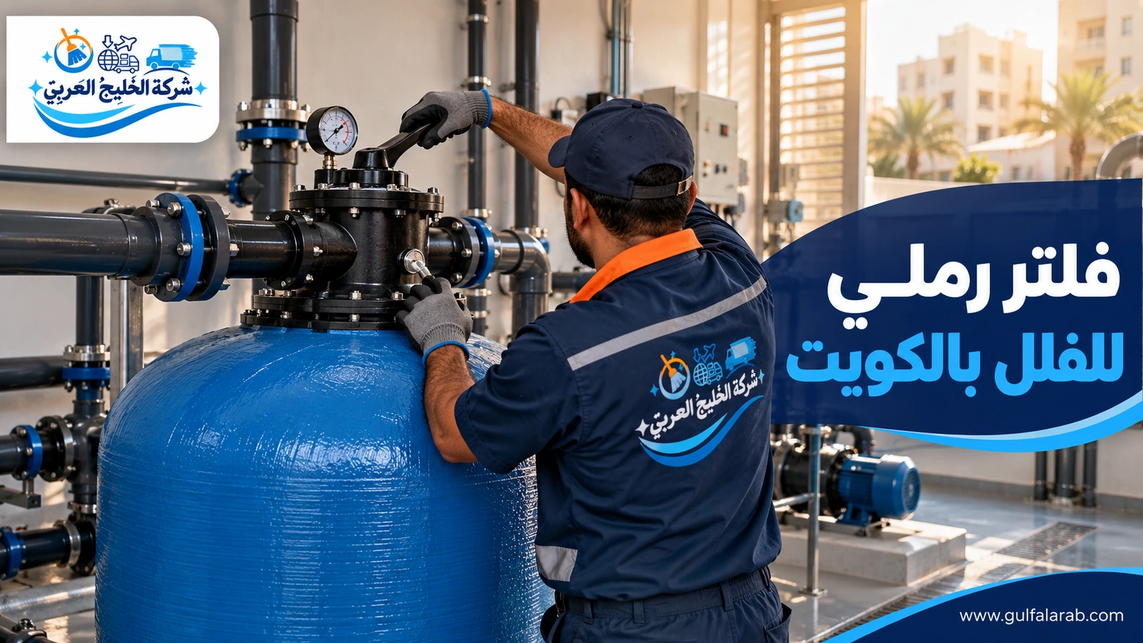 فلتر رملي للفلل والعمارات بالكويت