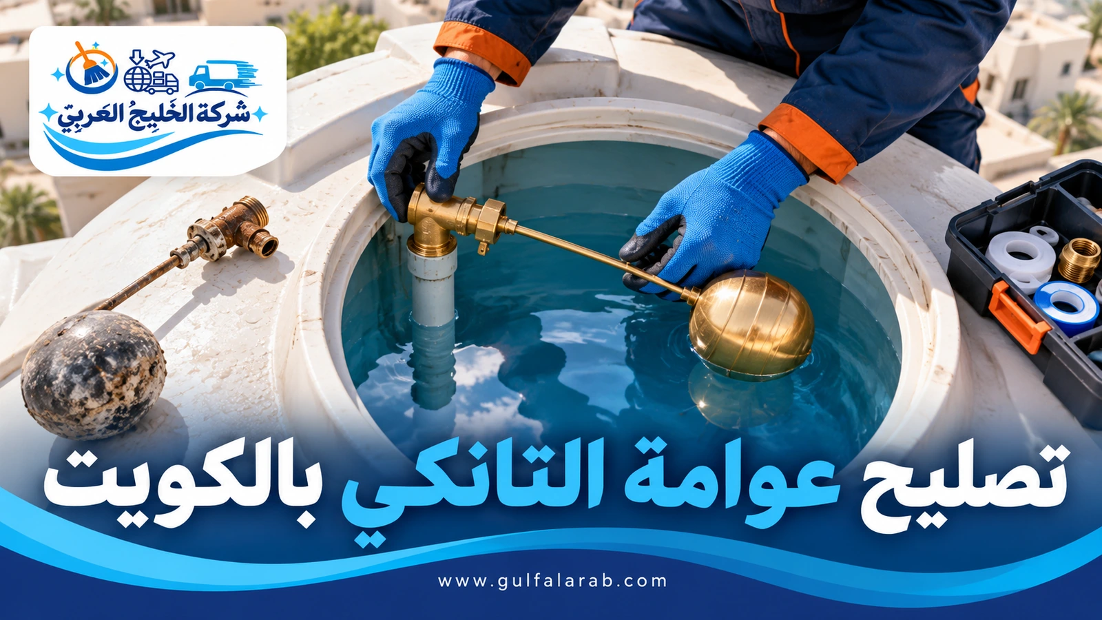 تصليح عوامة التانكي بالكويت