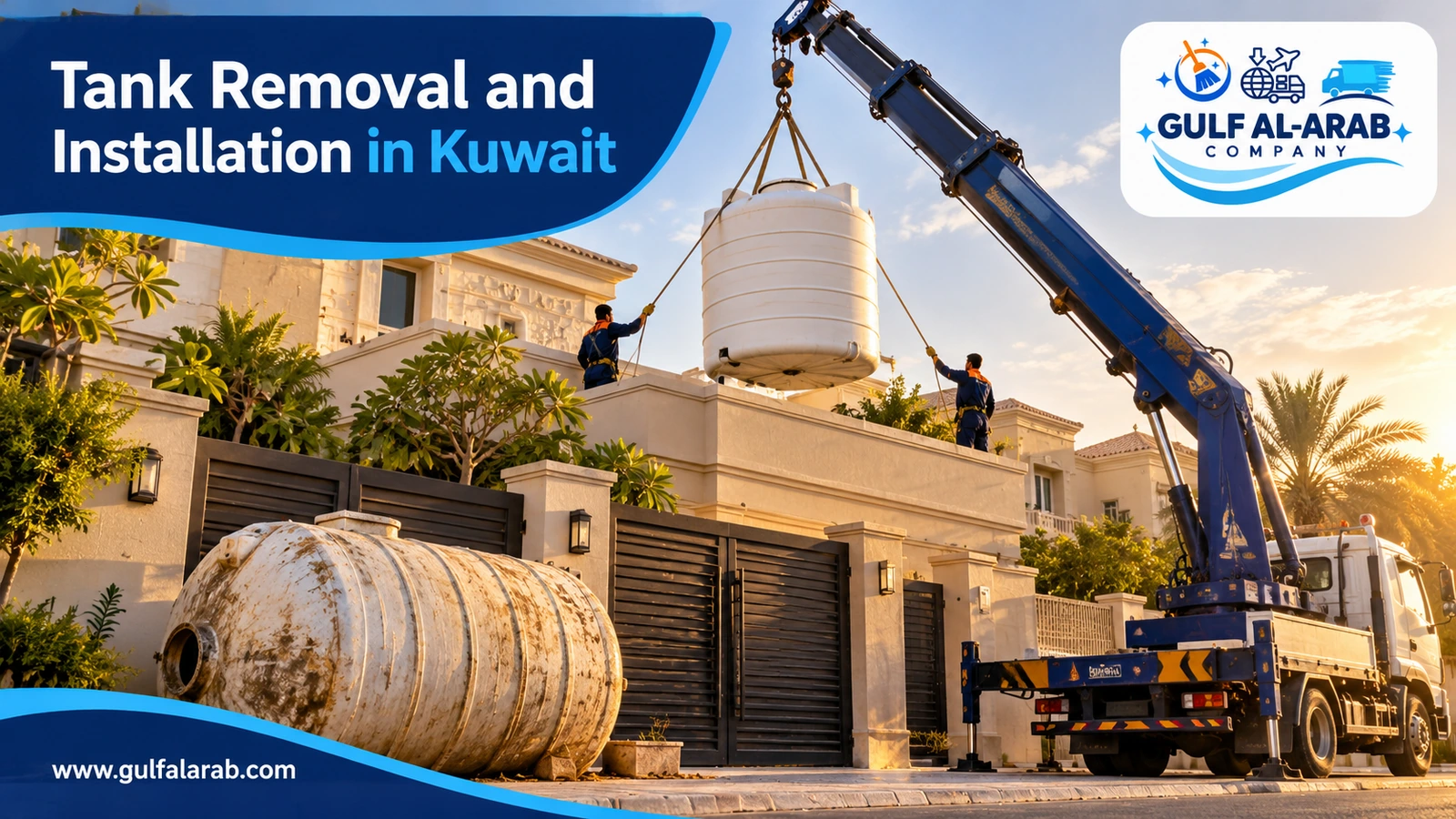 Tank Removal and Installation in Kuwait