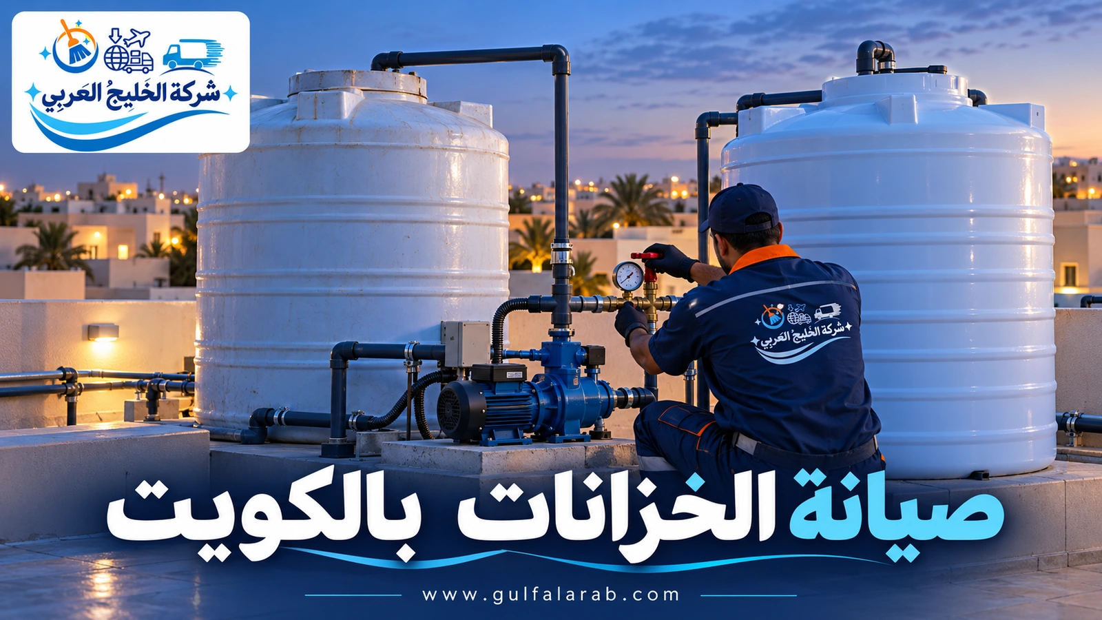 صيانة الخزانات بالكويت