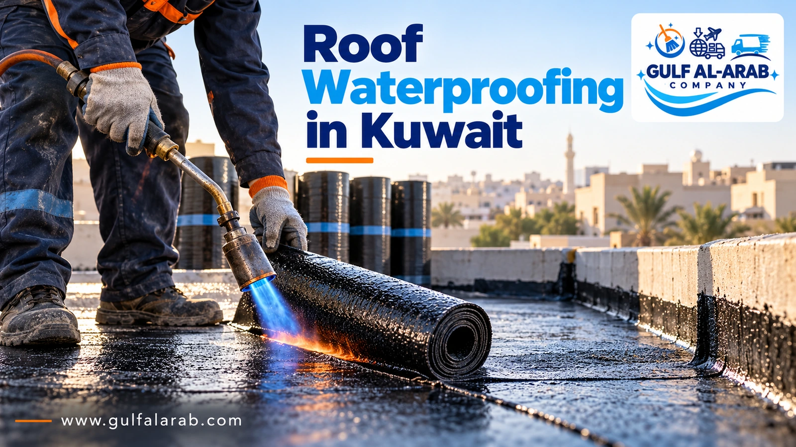Roof waterproofing in Kuwait