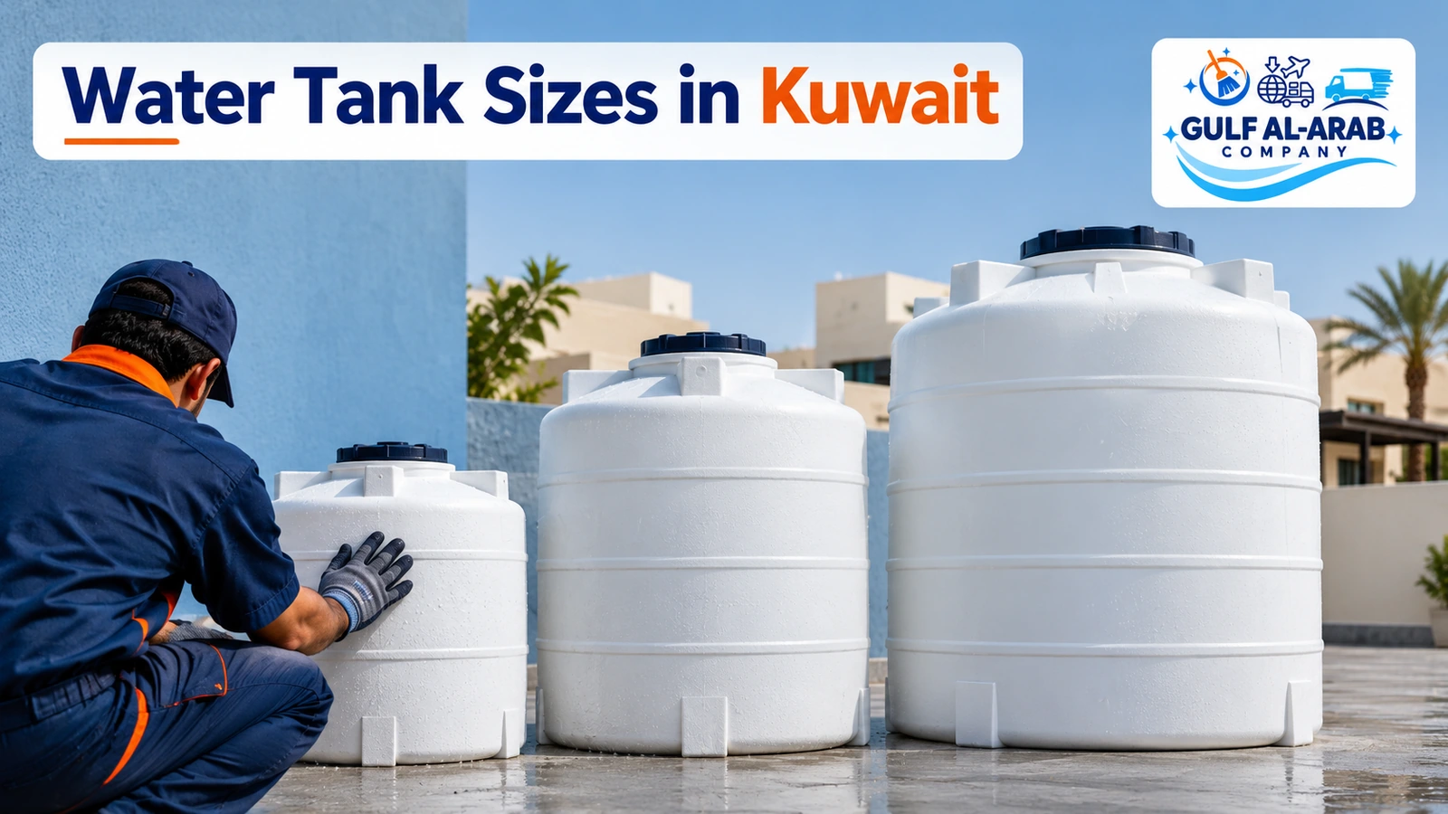 Water Tank Sizes in Kuwait