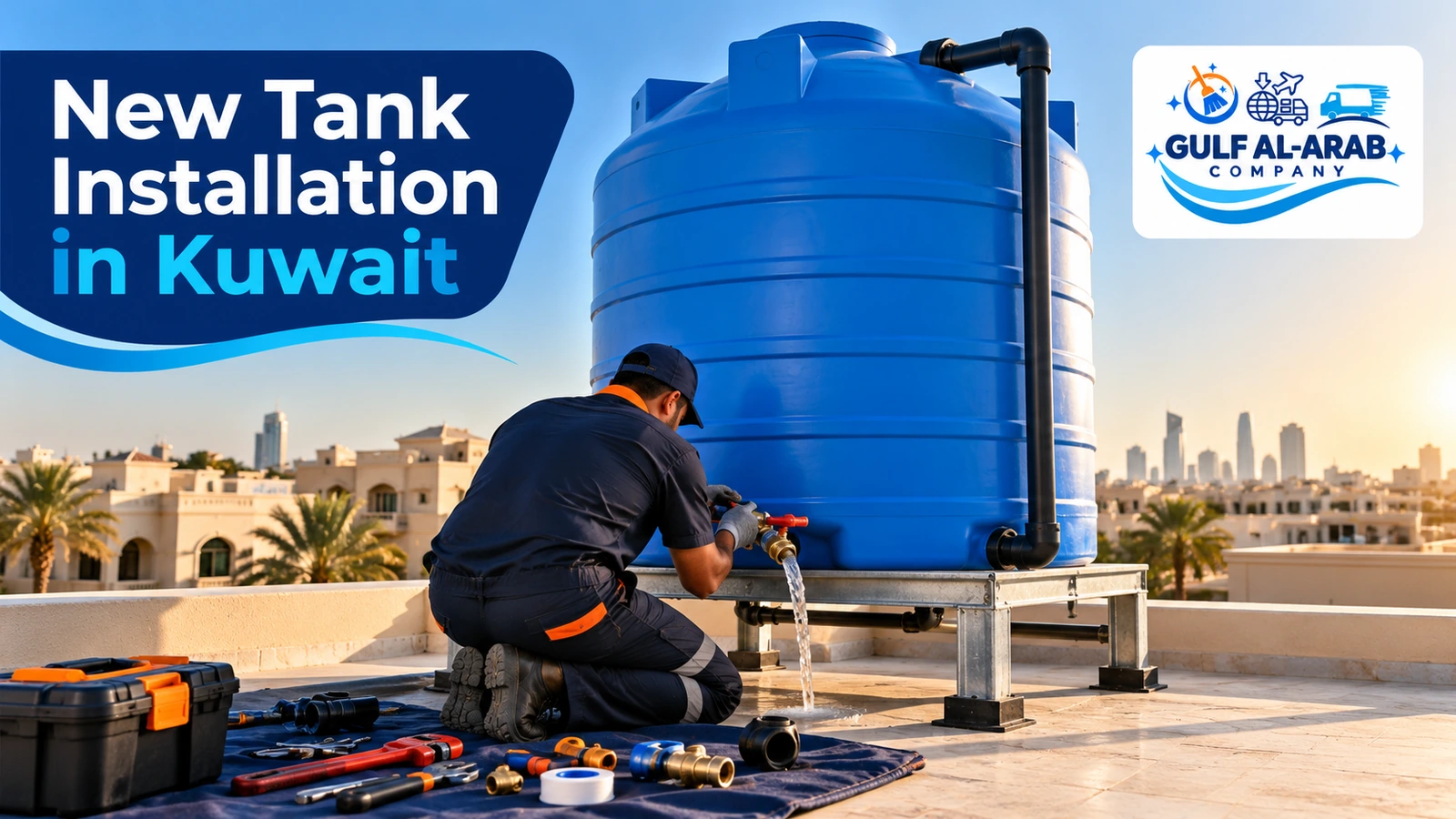 New Tank Installation in Kuwait
