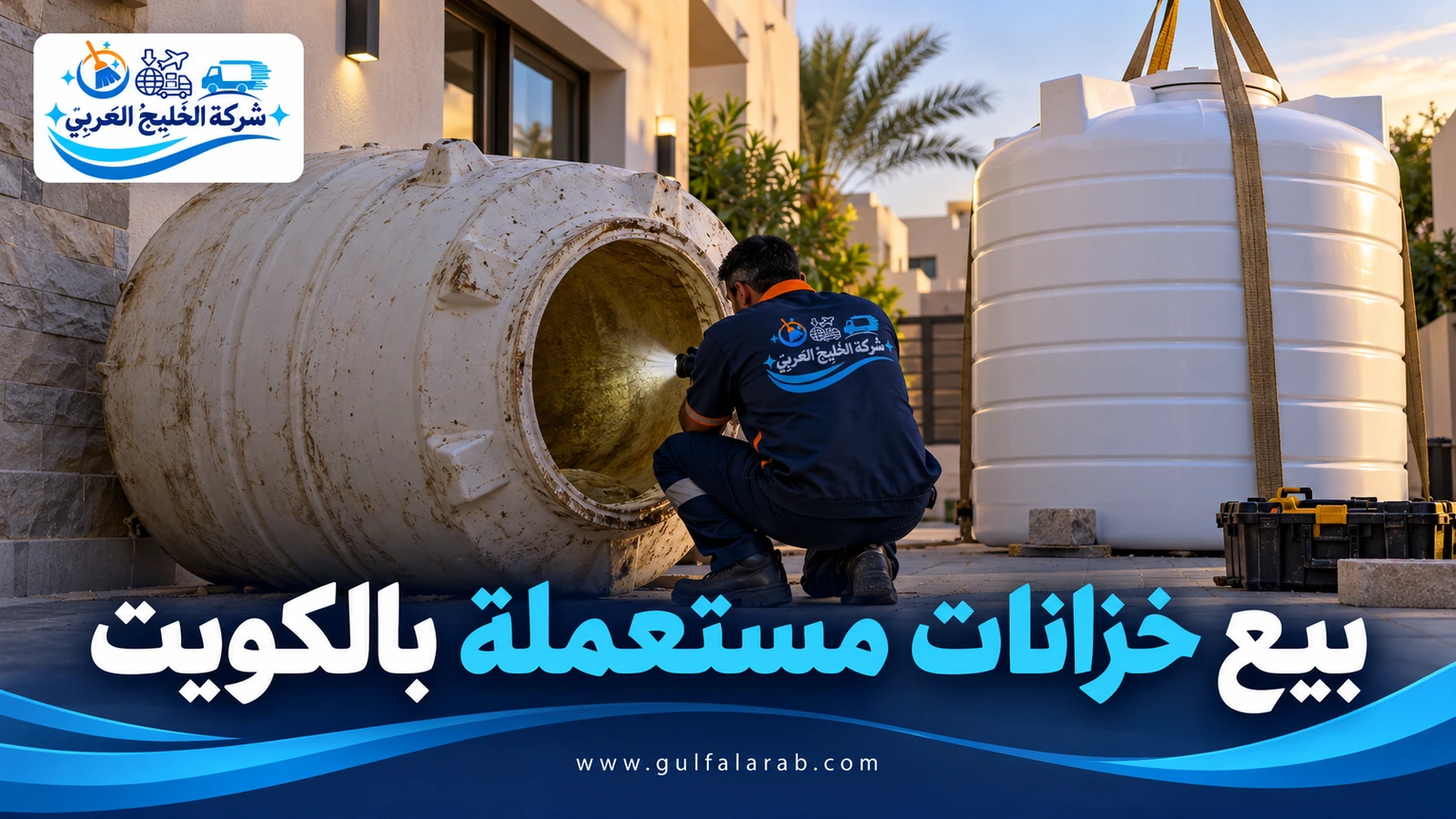 بيع خزانات مستعملة بالكويت