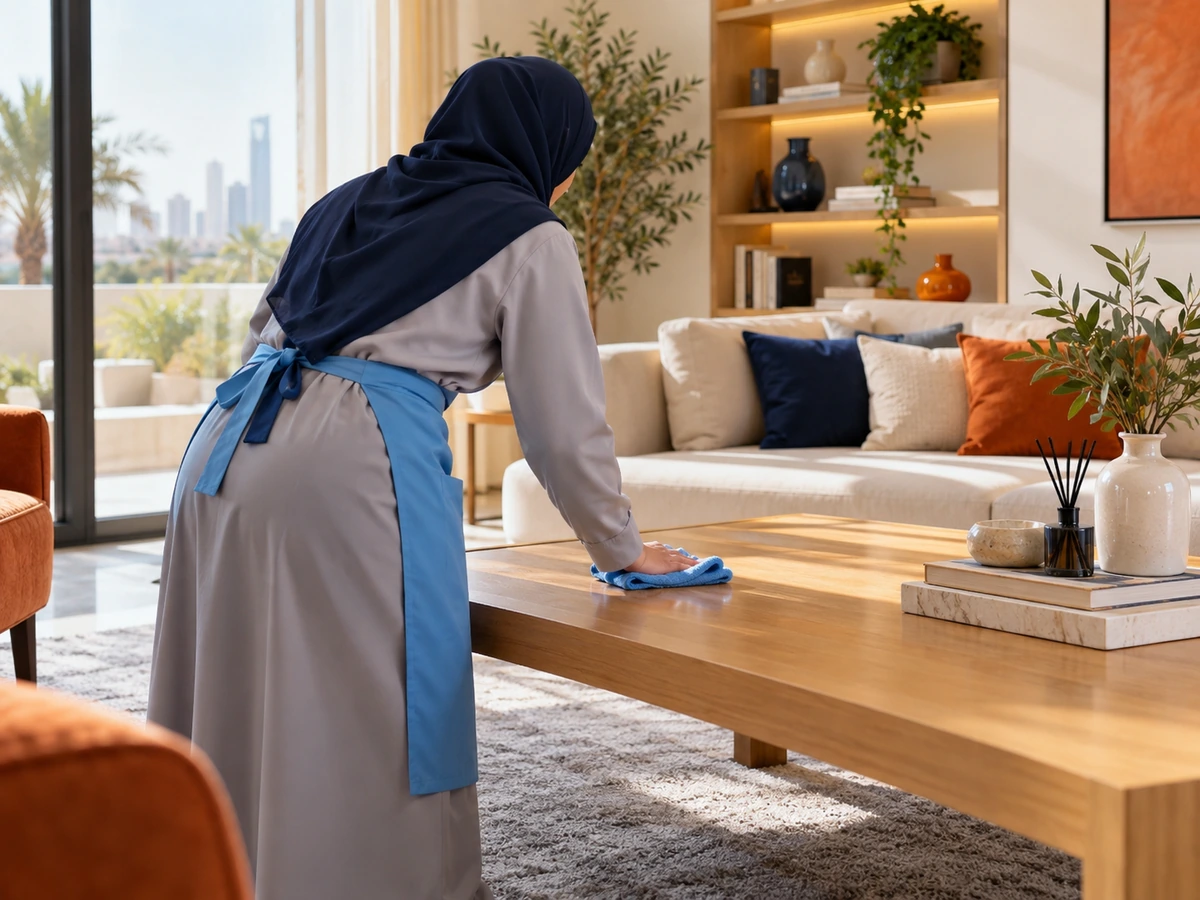 ترتيب البيت وتنظيفه