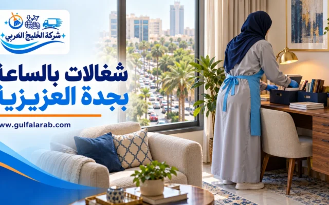 شغالات بالساعة بجدة العزيزية
