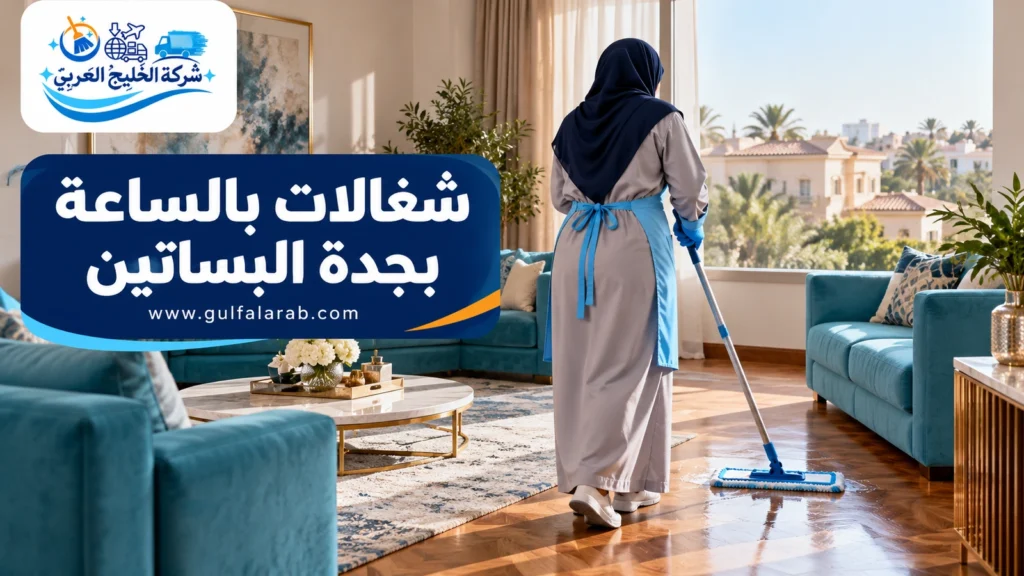 شغالات بالساعة بجدة البساتين
