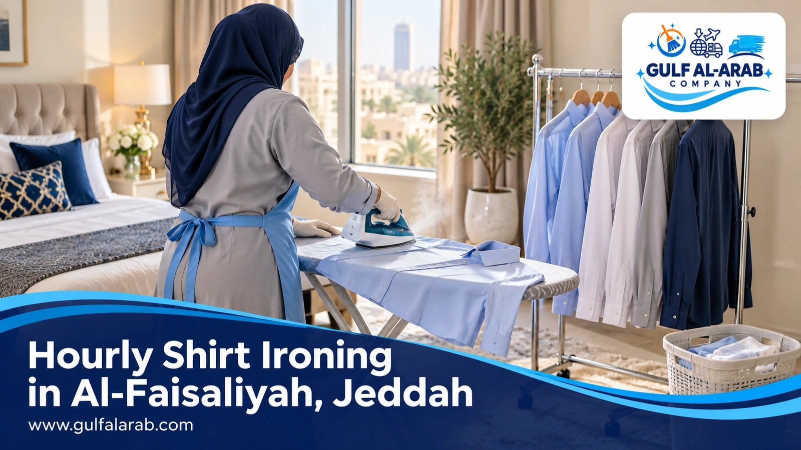 Hourly Shirt Ironing in Al-Faisaliyah, Jeddah