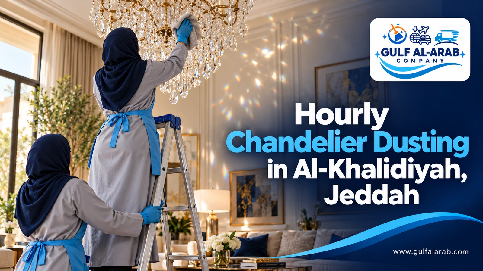 Hourly Chandelier Dusting in Al-Khalidiyah, Jeddah