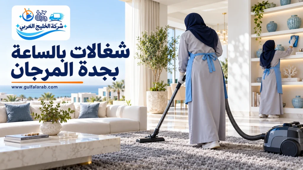 شغالات بالساعة بجدة المرجان