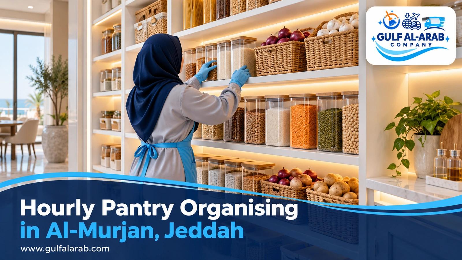 Hourly Pantry Organising in Al-Murjan, Jeddah