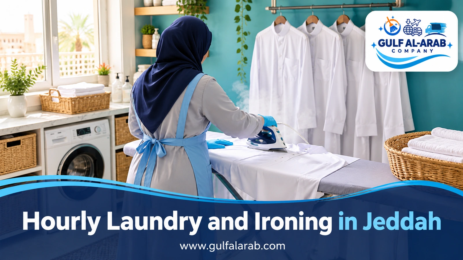 Hourly Laundry and Ironing in Jeddah
