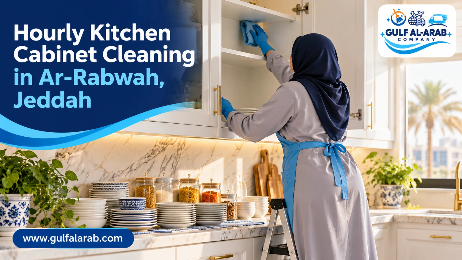 Hourly Kitchen Cabinet Cleaning in Ar-Rabwah, Jeddah