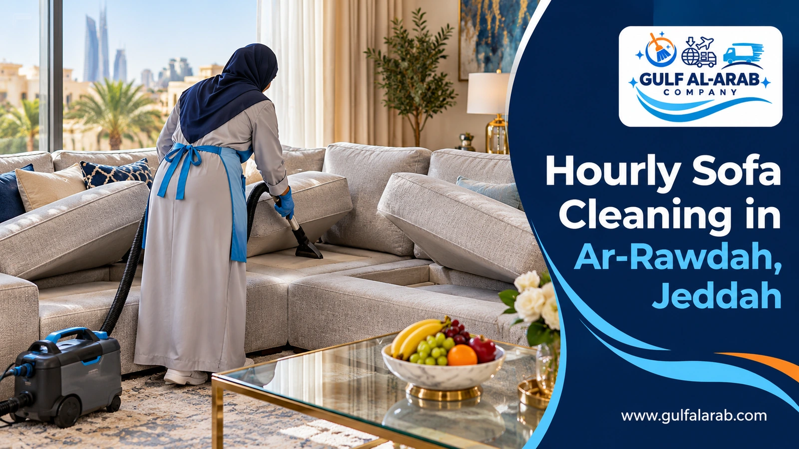 Hourly Sofa Cleaning in Ar-Rawdah, Jeddah
