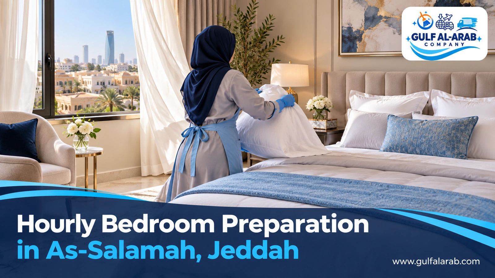 Hourly Bedroom Preparation in As-Salamah, Jeddah