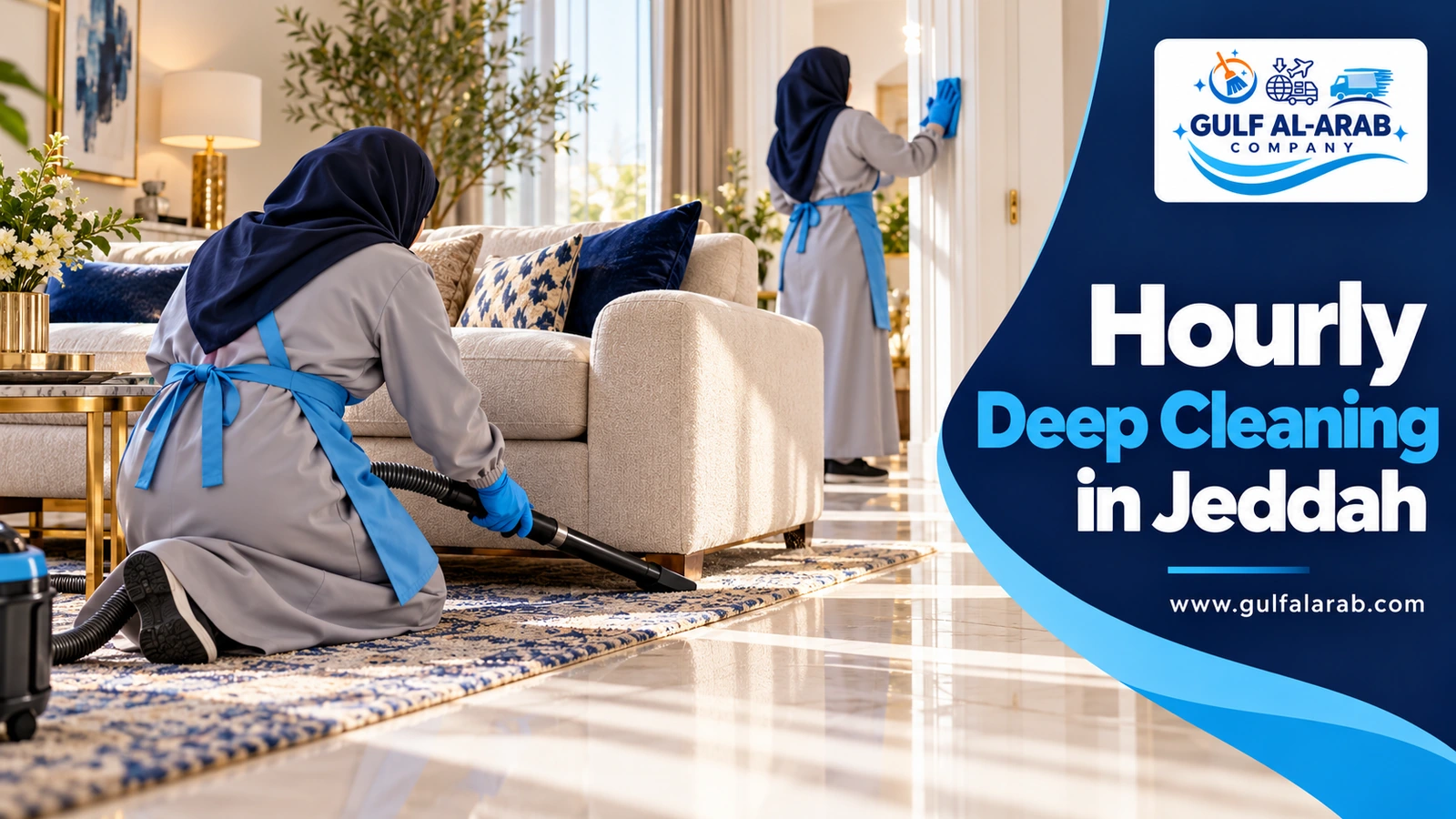 Hourly Deep Cleaning in Jeddah