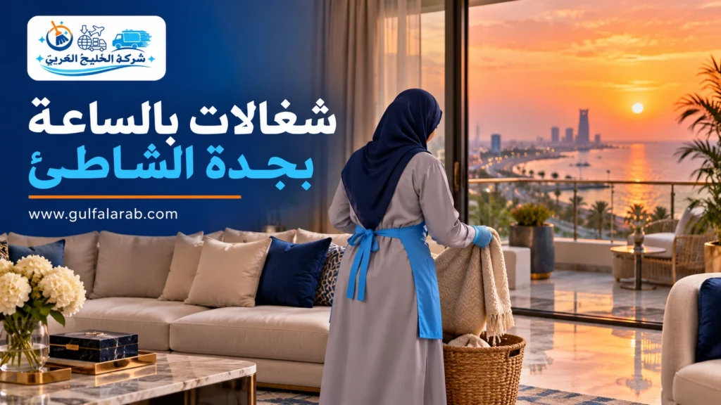 شغالات بالساعة بجدة الشاطئ
