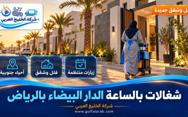 شغالات بالساعة حي الدار البيضاء الرياض