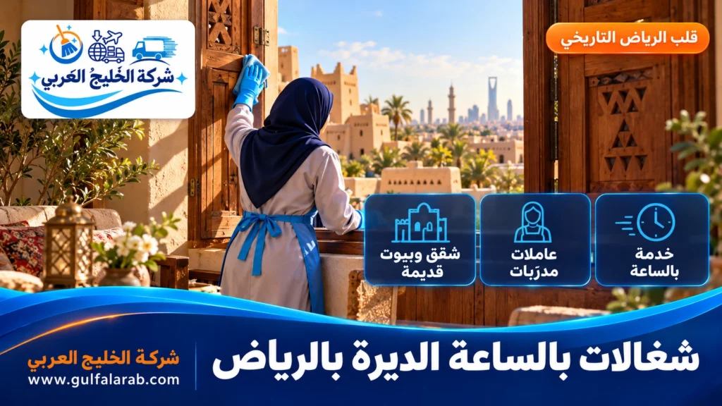 شغالات بالساعة الديرة بالرياض