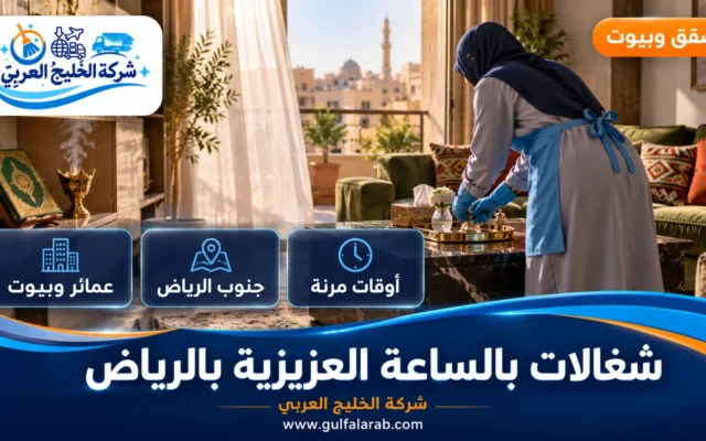 شغالات بالساعة حي العزيزية الرياض