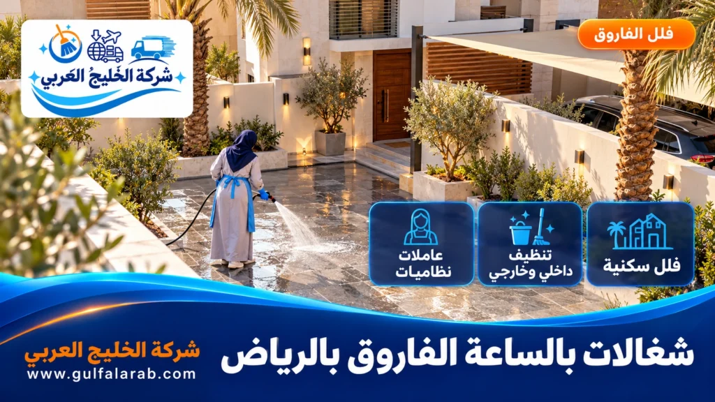 شغالات بالساعة الفاروق بالرياض