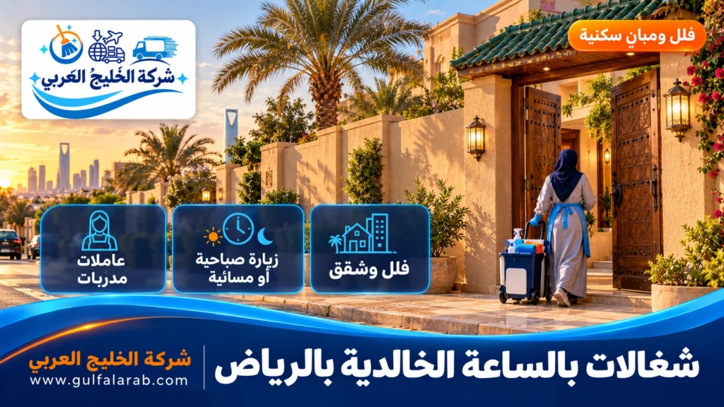 شغالات بالساعة الخالدية بالرياض