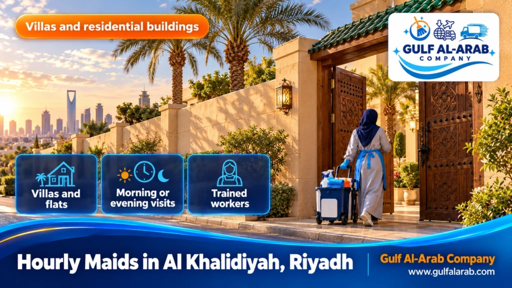 Hourly Maids in Al Khalidiyah, Riyadh