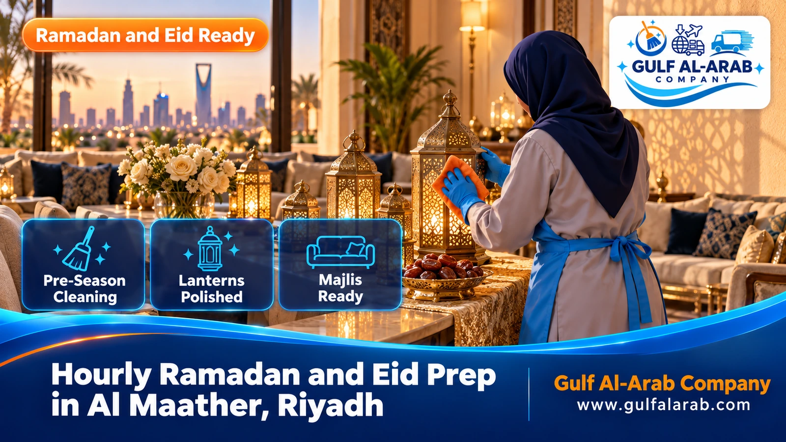 Hourly Ramadan and Eid Prep in Al Maather, Riyadh