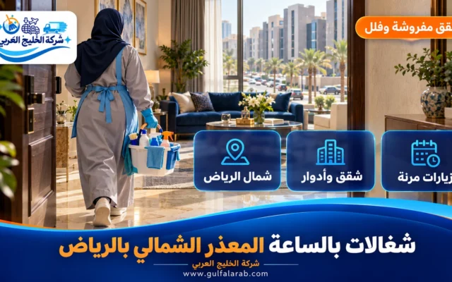 شغالات بالساعة حي المعذر الشمالي الرياض