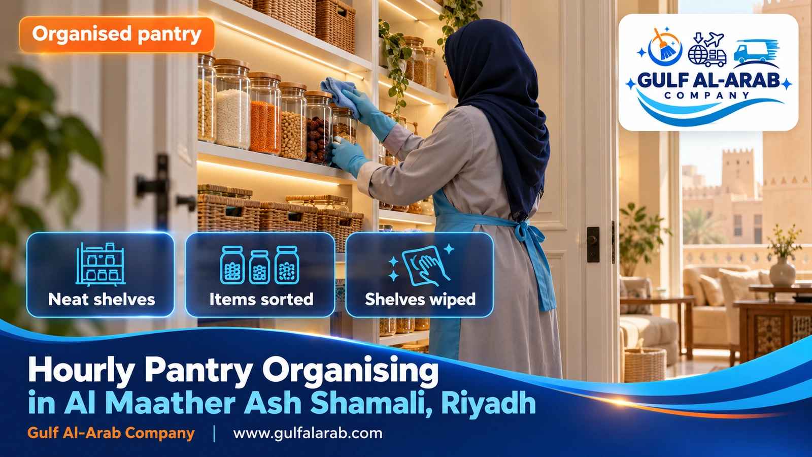 Hourly Pantry Organising in Al Maather Ash Shamali, Riyadh