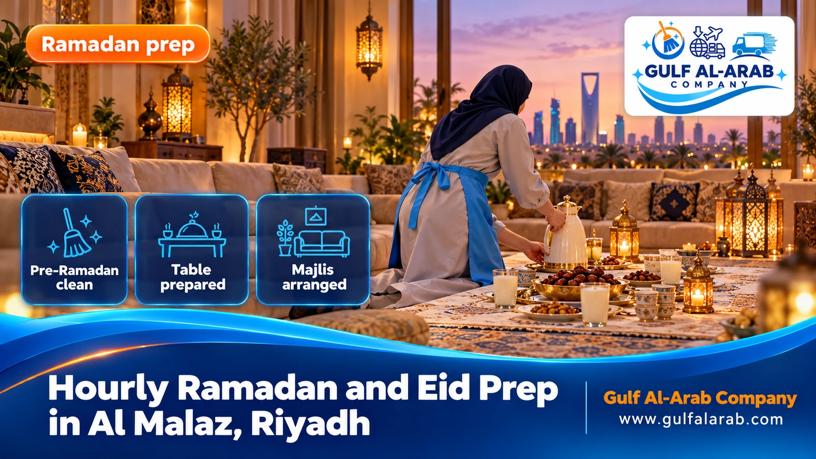 Hourly Ramadan and Eid Prep in Al Malaz, Riyadh