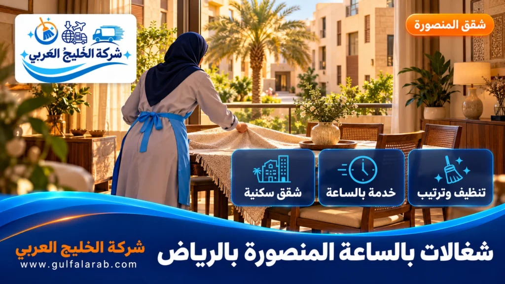 شغالات بالساعة المنصورة بالرياض