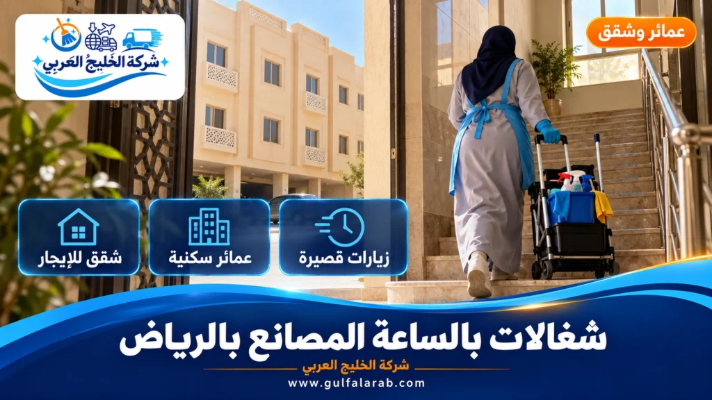 شغالات بالساعة المصانع بالرياض