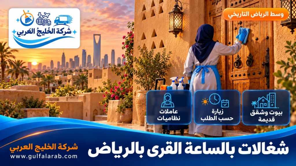 شغالات بالساعة القرى بالرياض