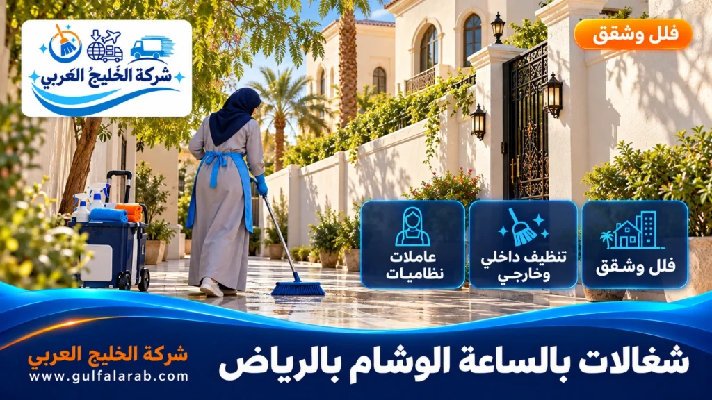 شغالات بالساعة الوشام بالرياض