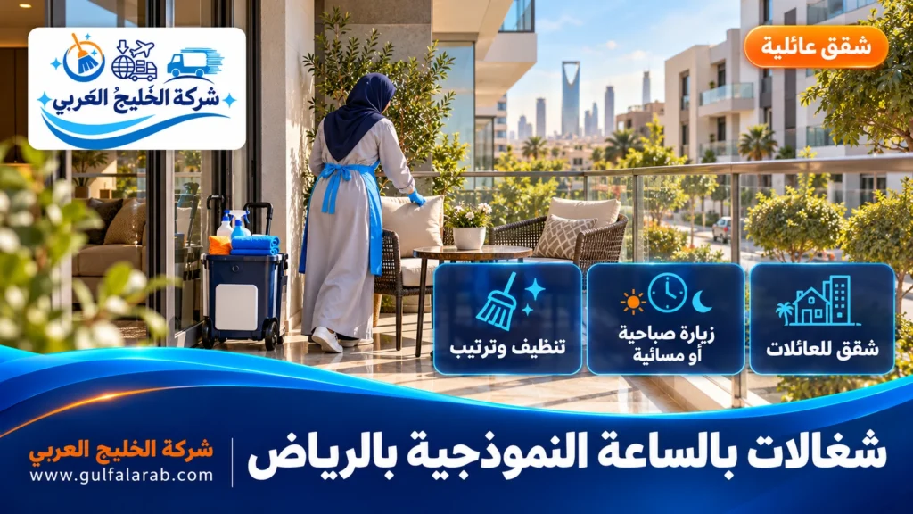 شغالات بالساعة النموذجية بالرياض