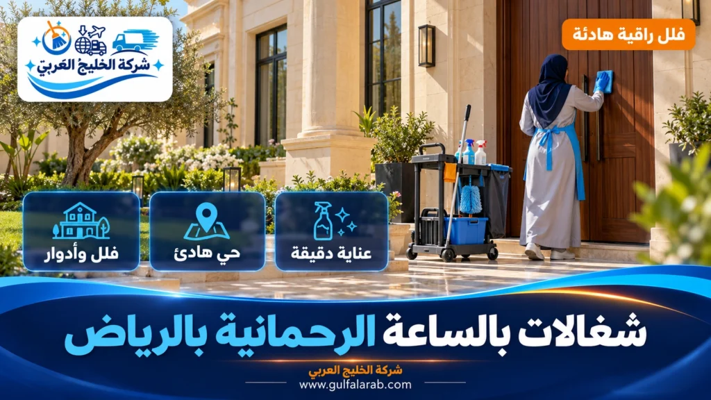 شغالات بالساعة الرحمانية بالرياض