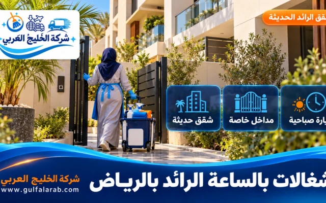 شغالات بالساعة حي الرائد الرياض