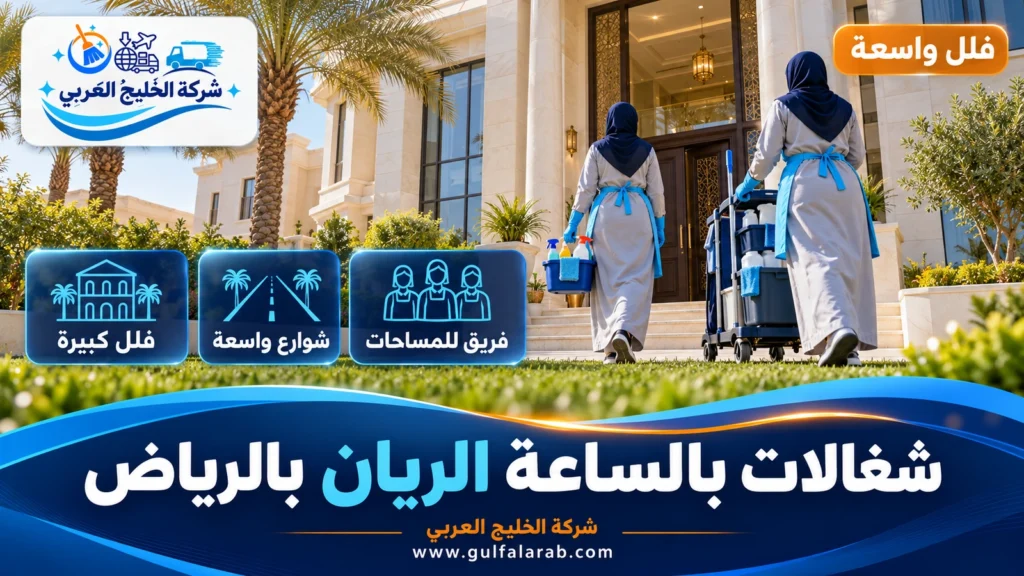 شغالات بالساعة الريان بالرياض