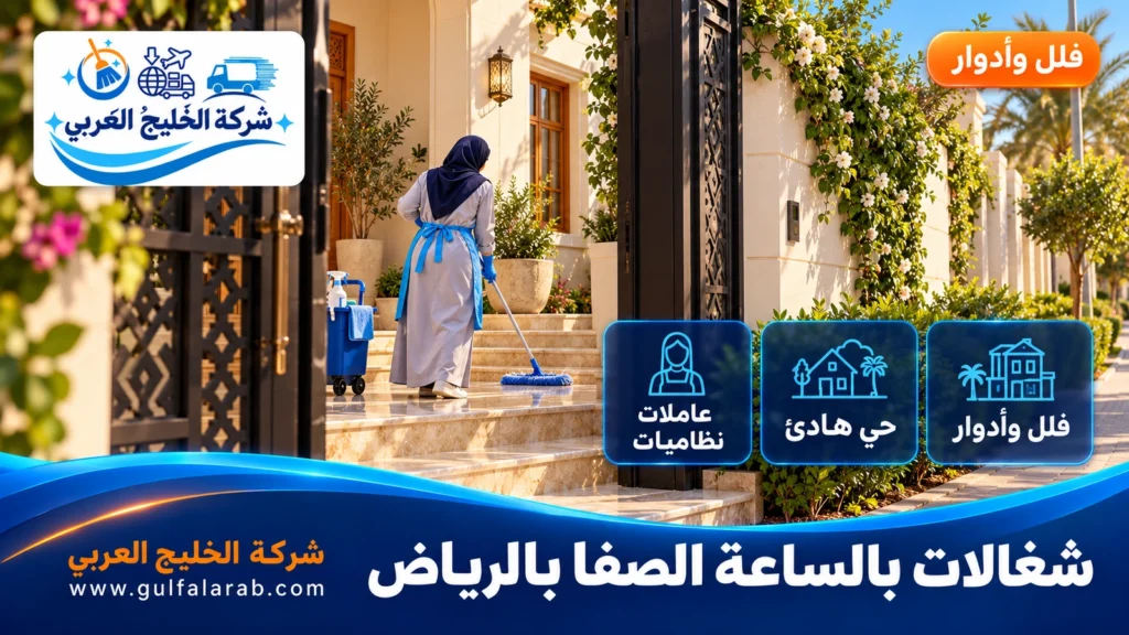 شغالات بالساعة الصفا بالرياض
