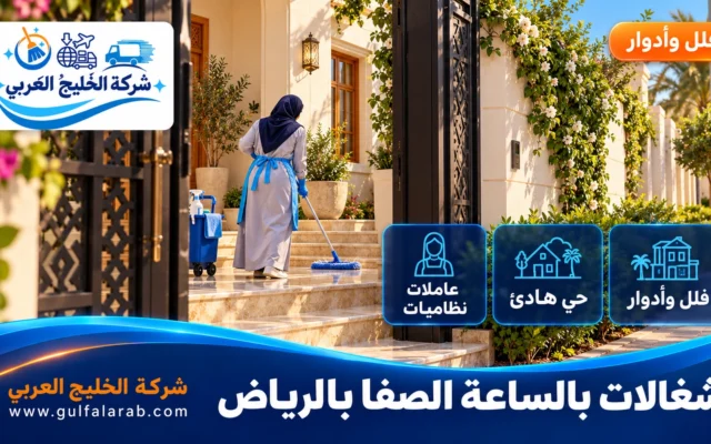 شغالات بالساعة حي الصفا الرياض