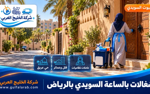 شغالات بالساعة حي السويدي الرياض