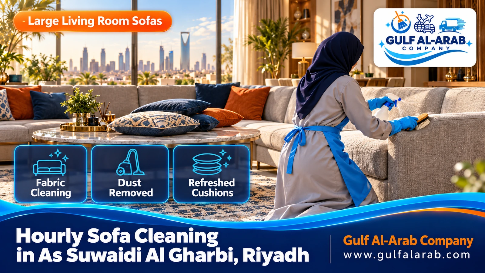 Hourly Sofa Cleaning in As Suwaidi Al Gharbi, Riyadh