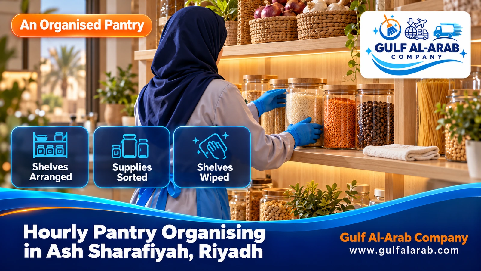 Hourly Pantry Organising in Ash Sharafiyah, Riyadh
