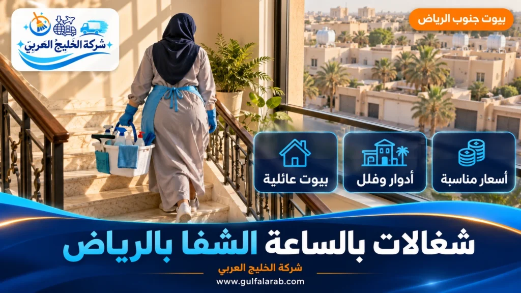 شغالات بالساعة الشفا بالرياض